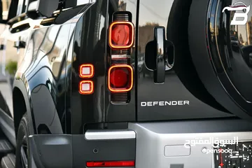  9 لاند روفر ديفندر بلاك ايديشن وارد وكفالة الوكالة 2023 Land Rover Defender Black Edition