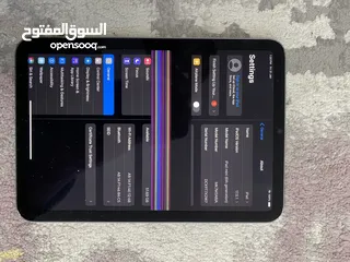  9 ايباد ميني 6 الشاشه بها خط بالعرض