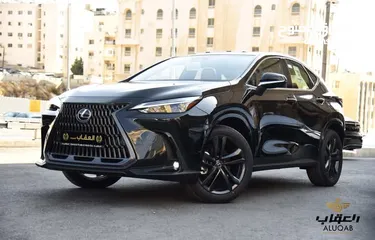  1 لكزس فاخرة NX 350 موديل 2024 كفالة الشركة عداد زيرو لون اسود مميز