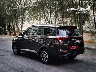  6 KIA CARENS MODEL 2023 UNDER WARRANTY FULL AGENCY MAINTAINED SINGLE OWNER ZERO ACCIDENT