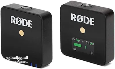 1 ميكرفون كاميرا رود Rode Wireless Go - Compact Wireless Microphone System, Transmitter and Receiver