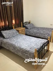  9 شقه مفروشه للايجار شارع الجامعه  120م الطابق الثاني