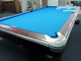  7 خدمة تنجيد فرش طاولات البلياردو والسنوكر بأفضل انواع القماش أعلى صنف دقه في العمل عاليه،فك نقل تركيب