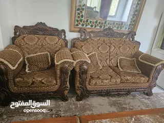  5 طقم صالون كلاسيكي 9 مقاعد