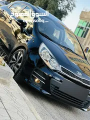  21 كيا ريو 2016 فل مع فتحه مميزه لون اسود نادر ومميز بالنضافه