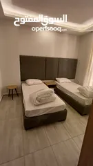  6 شقة مفروشة في - عبدون - غرفتين نوم فاخرة جدا و فرش مودرن (6643)