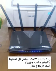  8 راوتر 4G+Plus بلس يشغل كل الخطوط (اورنج + امنيه+ زين )