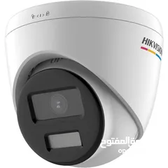  1 كاميرا مراقبة خارجية اي بي هايكفيجن ملون ليلي نهاري 6ميجابكسلHIKVISION OUTDOOR COLORVU IP CAMERA 6MP