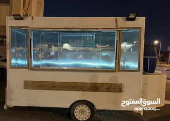  5 Ready to Use Food truck  عربة طعام جاهزة للاستخدام