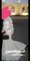  4 فستان زفاف استخدام شخصي ساعتين فقط