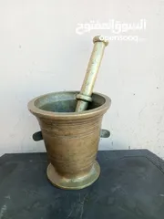  3 هاونات نحاس قديم