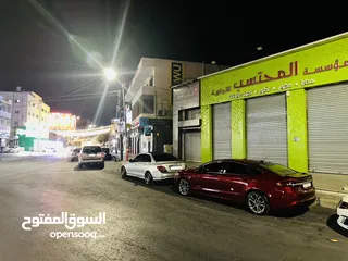  2 محل تجاري للايجار في طبربور الشارع الرئيسي اقوى مناطق طبربور للبيع بخلو