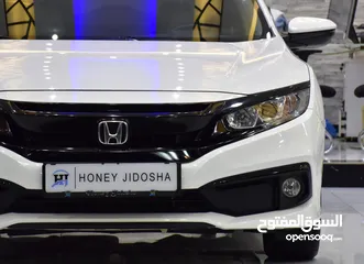  4 Honda Civic ( 2021 Model ) in White Color GCC Specs