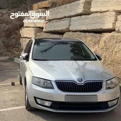  5 سكودا اكتافيا 2014 قير عادي للبيع