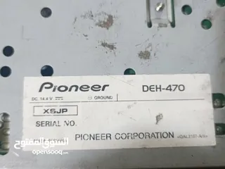  1 جهاز بايونير وسماعات 700 واط