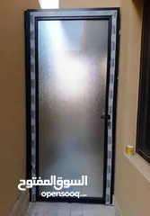  4 أبواب المنيوم شباك أبواب حديد