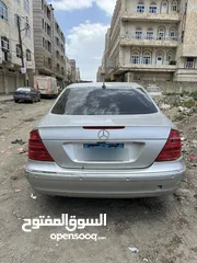  2 مرسيدس بنز اربعة بسطون E class 240cc 2005