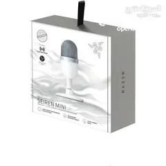  2 Razer Seiren Mini Microphone / WHITE