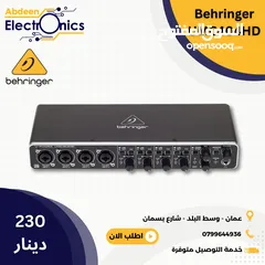  1 Behringer UMC404HD Interface