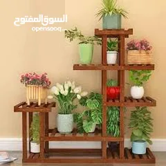  8 اكسسوارات منزل وحديقه  خشب ثقيل وليس تجاري الوان ديكوريه معتقه يتحمل اوزان ثقيله كل قطعة الها سعر