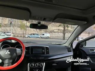  4 متسوبيشي لانسر اعلى صنف وارد الشركة التجارية 2017 للبيع