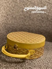  2 Limited Edition Gold Goyard Alto Bag - Rare Collectible