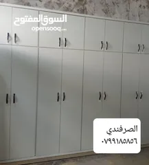  16 خزائن ملابس خشب لامنيت 18م حجم كبير قياس 320 عرض  ارتفاع 240 تفصيل حسب المقاس الون اختياري  كفاله خم