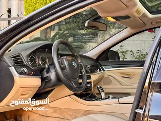  21 للبيع او البدل ع اقل سعر.  BMW 528i فحص كامل موديل 2014