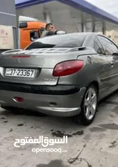  2 بيجو 206  موديل 2002  بحاله ممتازه