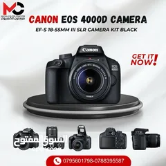  1 كاميرة كانون Camera Canon 4000D بافضل الاسعار