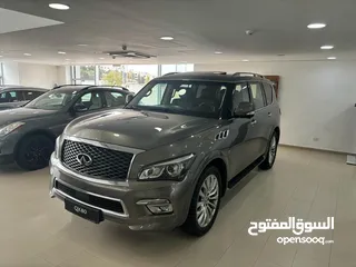  13 انفنتي QX80  2016 وارد وكفالة الشركه