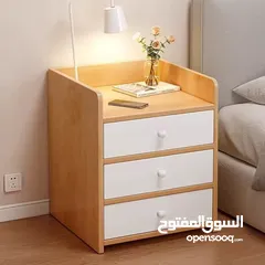  8 كومدينا خشل أنيقة وعملية 3 جوارات ودرج علوي فيه قفل عشان تحفظ أغراضك الخاصة بأمان  تصميم مرتب للبيت