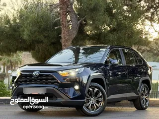  1 تويوتا راف فور 2022 نخب اوووول كلين تايتل عداد قليل فل كامل xle لون كحلي غرفه بيج جمرك حره جديد