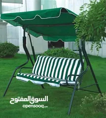  6 المرجوحة الاكثر طلبا  مرجوحه الحدائق والمنازل مرجوحة خارجية كبيرة 3 مقاعد مع شمسية تستخدم داخل بيت