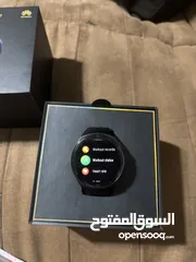  6 ساعة هواوي بحالة ممتازة مع شاحن