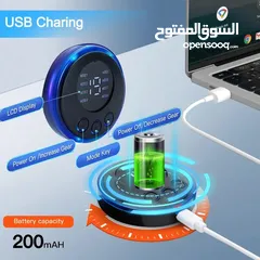  14 جهاز مساج جهاز المساج و التدليك بالترددات الكهربائيه مساج الفراشه مدلك النبض يعمل بالشحن نبضات لسعات