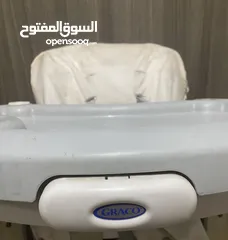  1 كرسي طعام وكوت كار سيت graco امريكي بسعر مميز