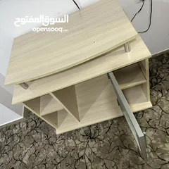  3 طاولة وسط ضيوف + طاولة صالون او مكتبة متعددة الاستخدامات