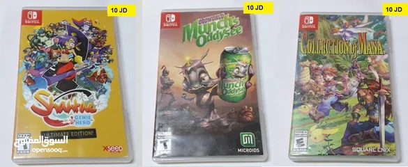  8 العاب ناينتدو  للبيع Nintendo Games for sale