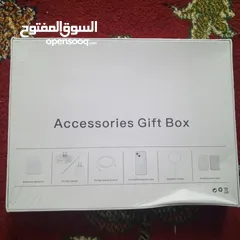  2 Accessories Gift Box ip 14  بوكس اكسسوارات ايفون 6in1  14