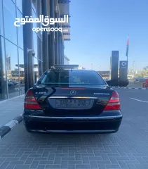  4 مرسيدس E200 K افنجارد موديل 2005