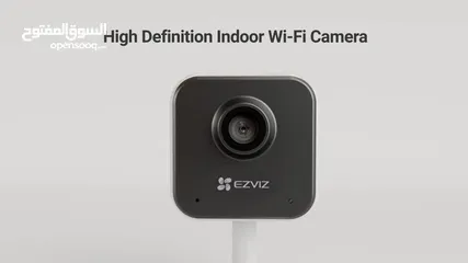  3 كاميرا واي فاي داخلية نوع EZVIZ H1C صوت وصورة مناسبة لمراقبة الطفل أو الخادمة