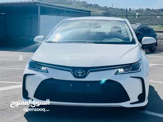  1 تويوتا كورلا هايبرد ترخيص 2022 بدون فتحة