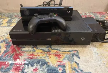  1 Xbox one with kinect and controller