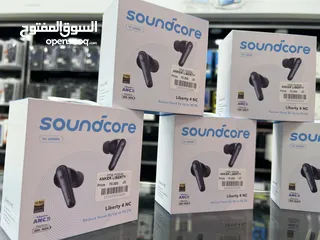  1 Anker Liberty 4 nc سماعات انكر لابرتي الجيل الرابع الاصلية ( خدمة توصيل داخل عمان ) متوفر لون اسود