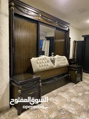  11 غرفه نوم تفصيل خشب لاتيه 18 وزان كامل شبه جديده استعمال بسيط تصلح للعرسان