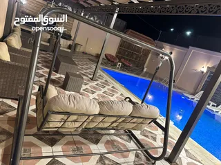  26 شاليه مسك - Misk Chalet للايجار / خدمات (vip) موقع واطلالة مميزة يبعد عن مرج الحمام 18 دقيقة