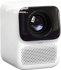  1 بروجيكتور mi t2 الاصلي من شركه شاومي واجهه لغايه  3متر