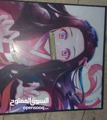  1 لوحه انمي و photo card بطاقات صور ل فرقه اتزي