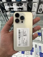  6 iPhone 14 Pro 128 GB used  ايفون 14 برو 128 جيجا مستعمل بحاله الوكاله  بطاريه 88‎%‎ لون ذهبي